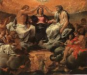 Annibale Carracci  The Coronation of the Virgin China oil painting reproduction